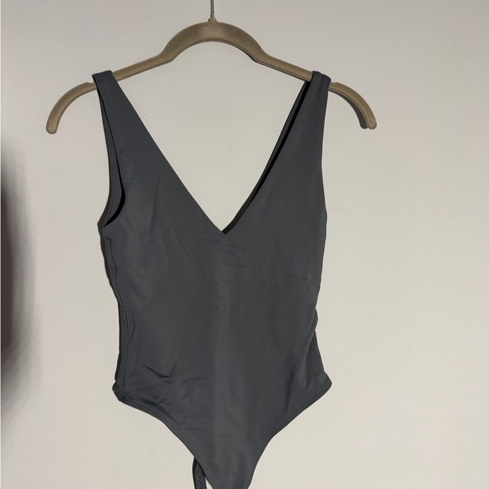 Babaton Charcoal Bodysuit